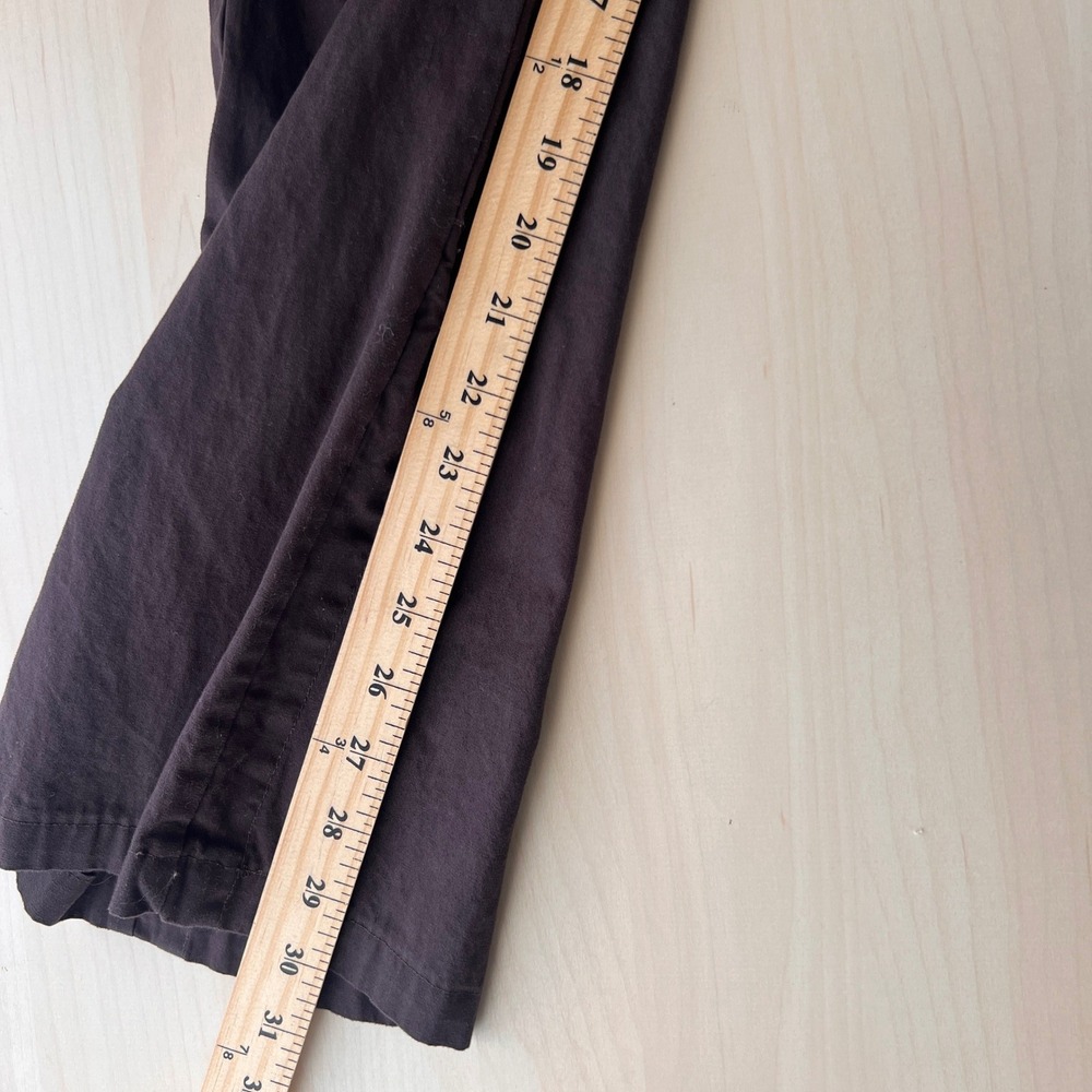Joy Jeans Cargo Pants Women XL Brown Utility Multi-Pocket Y2K C5023P - Picture 5 of 8